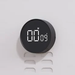 Digital Kitchen Timer Magnetic Countup Timer with Large LED Screen for Cooking Meeting Studying