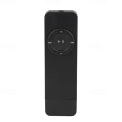 Digital MP3 Player Portable USB Rechargable Media Sound MP3 Music Player with Lanyard for Student Valentine's Day Gifts