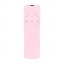 Digital MP3 Player Portable USB Rechargable Media Sound MP3 Music Player with Lanyard for Student Valentine's Day Gifts