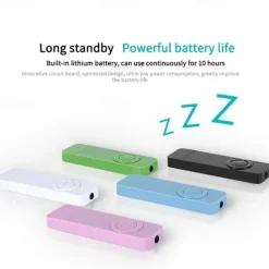 Digital MP3 Player Portable USB Rechargable Media Sound MP3 Music Player with Lanyard for Student Valentine's Day Gifts