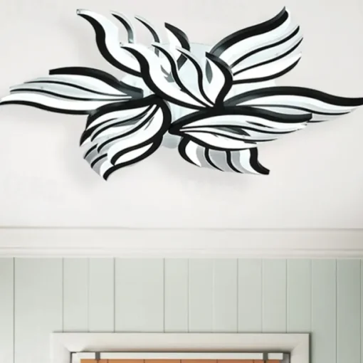 Dimmable Cluster Design Ceiling Lights Plastic Artistic Style Modern Style Novelty Black LED Modern 110-240 V