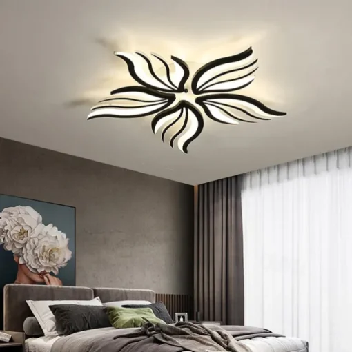 Dimmable Cluster Design Ceiling Lights Plastic Artistic Style Modern Style Novelty Black LED Modern 110-240 V