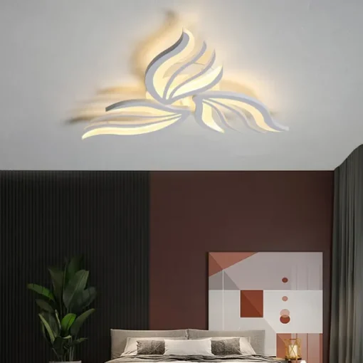Dimmable Cluster Design Ceiling Lights Plastic Artistic Style Modern Style Novelty Black LED Modern 110-240 V