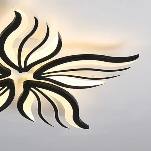 Dimmable Cluster Design Ceiling Lights Plastic Artistic Style Modern Style Novelty Black LED Modern 110-240 V