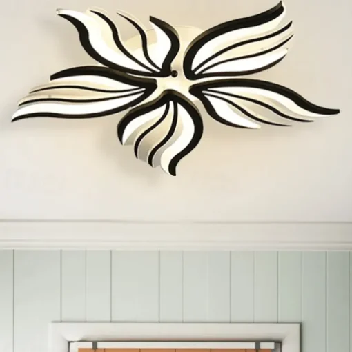 Dimmable Cluster Design Ceiling Lights Plastic Artistic Style Modern Style Novelty Black LED Modern 110-240 V