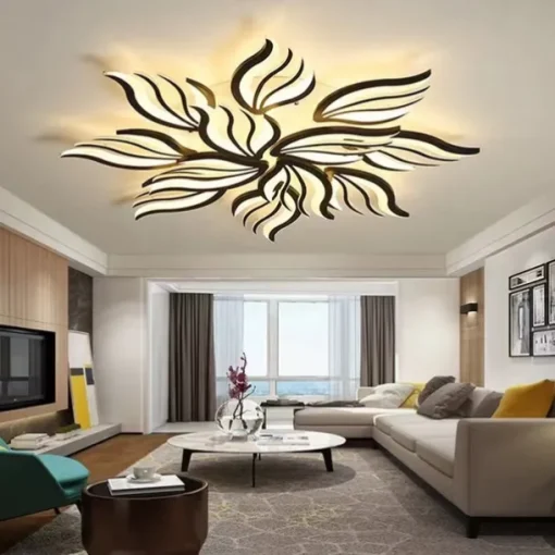 Dimmable Cluster Design Ceiling Lights Plastic Artistic Style Modern Style Novelty Black LED Modern 110-240 V