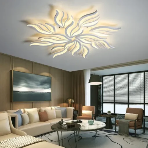 Dimmable Cluster Design Ceiling Lights Plastic Artistic Style Modern Style Novelty Black LED Modern 110-240 V