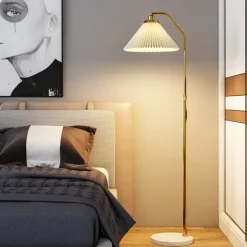 Dimmable Floor Lamp Arc Floor Lamps, Metal Floor Lamps, LED Floor Light Creative，Standing Lamp Adjustable, for Living Room, Office and Bedroom Standing Reading Lamp