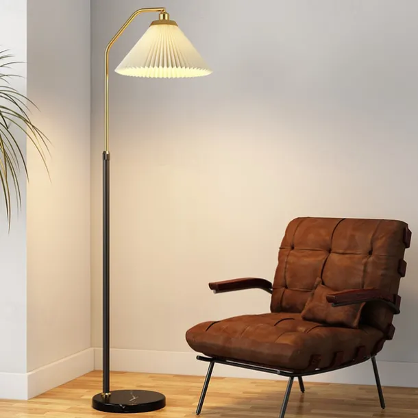 Dimmable Floor Lamp Arc Floor Lamps, Metal Floor Lamps, LED Floor Light Creative,Standing Lamp Adjustable, for Living Room, Office and Bedroom Standing Reading Lamp