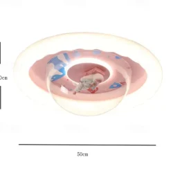 Dimmable LED Ceiling Lamp for Children's Room Astronaut Design 20