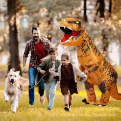 Dinosaur Carnival Costume Cosplay Costume Funny Costumes Inflatable Costumes Kid's Adults' All Funny Costume Halloween Carnival Masquerade Easy Carnival Costume