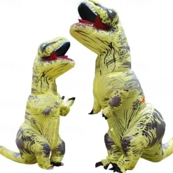Dinosaur Carnival Costume Cosplay Costume Funny Costumes Inflatable Costumes Kid's Adults' All Funny Costume Halloween Carnival Masquerade Easy Carnival Costume