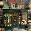 Diy Cabin Magical Full House European Retro Handmade Assembly Model Creatively Distracted Gift for Men and Women