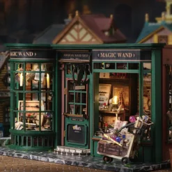 Diy Cabin Magical Full House European Retro Handmade Assembly Model Creatively Distracted Gift for Men and Women