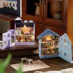 Diy Cabin Molan Manor - Happiness Manor Wooden Handmade and Self made Multi level Gift Gifts Girl