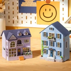 Diy Cabin Molan Manor - Happiness Manor Wooden Handmade and Self made Multi level Gift Gifts Girl