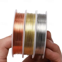 DIY Jewelry Accessories Jewelry Special Copper Wire Handmade Antique Material Hair Decoration Setting Wire Color Preserving Copper Wire