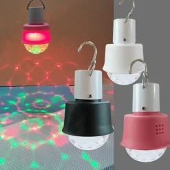 DJ Lighting Sound Party Auto USB Mini Disco Ball Light RGB Multi Color Car Atmosphere Room Decoration Lamp Strobe Light 2pcs 4pcs