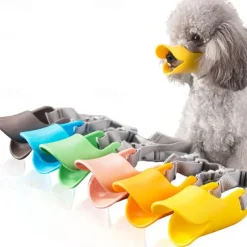 Dog Anti-bite Mouth Cover Anti-random Eating Barking Device Teddy Silicone Duck Dog Mouth Cover