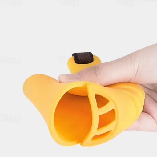 Dog Anti-bite Mouth Cover Anti-random Eating Barking Device Teddy Silicone Duck Dog Mouth Cover
