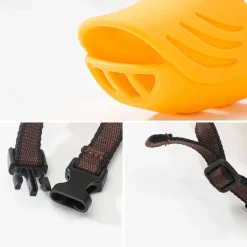 Dog Anti-bite Mouth Cover Anti-random Eating Barking Device Teddy Silicone Duck Dog Mouth Cover