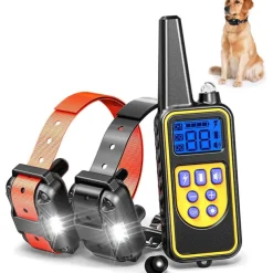 Dog Bark Collar Dog Training Collars Anti Bark Solid Colored PP Corgi Beagle Shiba Inu Pug Bichon Frise Pekingese Black