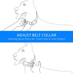 Dog Bark Collar Dog Training Collars Anti Bark Solid Colored PP Corgi Beagle Shiba Inu Pug Bichon Frise Pekingese Black