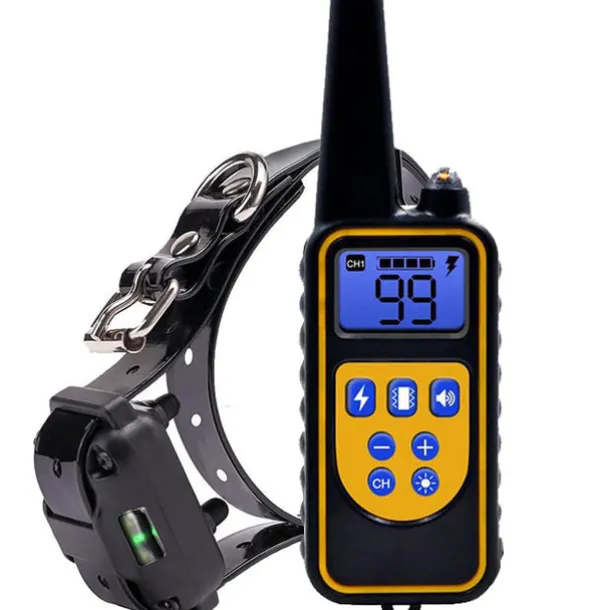 Dog Bark Collar Dog Training Collars Anti Bark Solid Colored PP Corgi Beagle Shiba Inu Pug Bichon Frise Pekingese Black