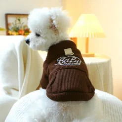 Dog Cat Coat Jacket Fashion Cute Winter Warm Soft Washable Comfortable Outdoor Sports Dog Clothing for Bichon Frise Poodle Pomeranian Baby Pet Papillon