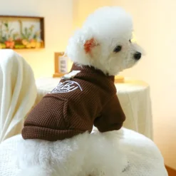 Dog Cat Coat Jacket Fashion Cute Winter Warm Soft Washable Comfortable Outdoor Sports Dog Clothing for Bichon Frise Poodle Pomeranian Baby Pet Papillon