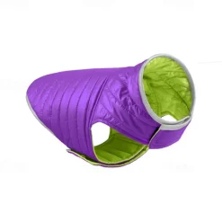 Dog Cat Coat Jacket Fashion Party Reflective Waterproof Breathable Double-Sided Soft Christmas Outdoor Casual Daily Dog Clothing for Bichon Frise Pomeranian Baby Pet Papillon Small