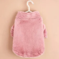 Dog Cat Coat Jacket Fashion Cute Winter Warm Breathable Soft Washable Comfortable Outdoor Casual Daily Dog Clothing for Bichon Frise Pomeranian Baby Pet Papillon Small