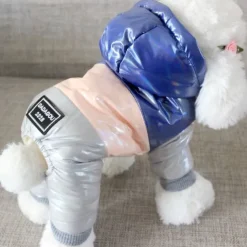 Dog Cat Coat Jacket Fashion Casual Winter Waterproof Breathable Soft Washable Comfortable Casual Daily Dog Clothing for Bichon Frise Pomeranian Baby Pet Papillon Small