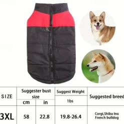 Dog Cat Coat Jacket Vest Fashion Party Winter Waterproof Warm Breathable Soft Comfortable Christmas Halloween Outdoor Casual Daily Dog Clothing for Bichon Frise Pomeranian Baby Pet Papillon Small