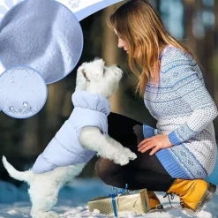 Dog Cat Coat Jacket Vest Fashion Party Winter Warm Breathable Soft Washable Comfortable Christmas Halloween Outdoor Casual Daily Dog Clothing for Bichon Frise Pomeranian Baby Pet Papillon Small