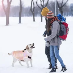 Dog Cat Coat Jacket Vest Fashion Party Winter Reflective Waterproof Warm Breathable Soft Christmas Halloween Outdoor Casual Daily Dog Clothing for Bichon Frise Pomeranian Baby Pet Papillon Small