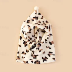 Dog Cat Dog Bandana & Dog Hat Fashion Casual Winter Waterproof Breathable Soft Washable Comfortable Casual Daily Dog Clothing for Bichon Frise Pomeranian Baby Pet Papillon Small