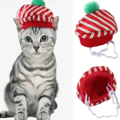 Dog Cat Dog Bandana & Dog Hat Party Funny Winter Breathable Soft Washable Comfortable Party Halloween Casual Daily Festival Dog Clothing for Bichon Frise Pomeranian Baby Pet Papillon Small