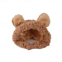 Dog Cat Dog Bandana & Dog Hat Party Funny Winter Breathable Soft Washable Comfortable Party Halloween Casual Daily Festival Dog Clothing for Bichon Frise Pomeranian Baby Pet Papillon Small