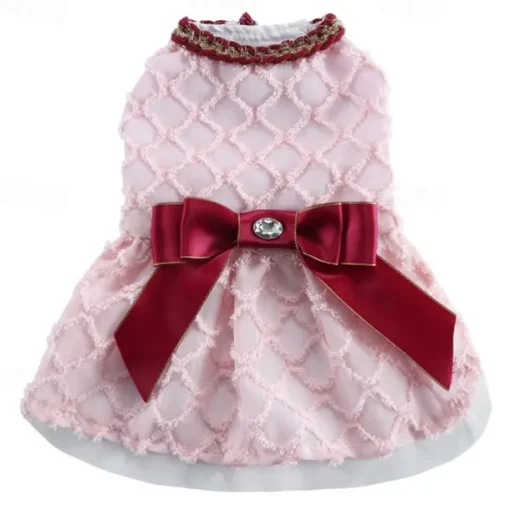 Dog Cat Dress Fashion Cute Soft Washable Comfortable Outdoor Casual Daily Dog Clothing