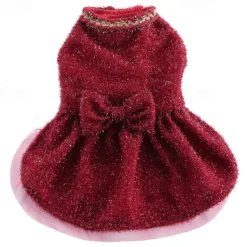 Dog Cat Dress Fashion Cute Soft Washable Comfortable Outdoor Casual Daily Dog Clothing