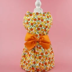 Dog Cat Dress Fashion Cute Waterproof Breathable Soft Washable Comfortable Outdoor Casual Daily Dog Clothing for Bichon Frise Pomeranian Baby Pet Papillon Small