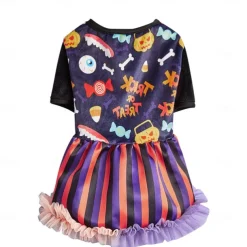 Dog Cat Dress Party Funny Winter Waterproof Breathable Soft Washable Comfortable Outdoor Halloween Casual Daily Dog Clothing for Bichon Frise Pomeranian Baby Pet Papillon Small