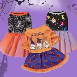 Dog Cat Dress Party Funny Winter Waterproof Breathable Soft Washable Comfortable Outdoor Halloween Casual Daily Dog Clothing for Bichon Frise Pomeranian Baby Pet Papillon Small