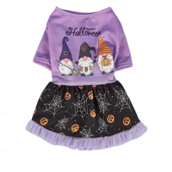 Dog Cat Dress Party Funny Winter Waterproof Breathable Soft Washable Comfortable Outdoor Halloween Casual Daily Dog Clothing for Bichon Frise Pomeranian Baby Pet Papillon Small