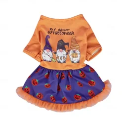 Dog Cat Dress Party Funny Winter Waterproof Breathable Soft Washable Comfortable Outdoor Halloween Casual Daily Dog Clothing for Bichon Frise Pomeranian Baby Pet Papillon Small