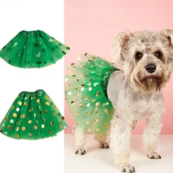 Dog Cat Dress Skirt Elegant Cute Winter Breathable Soft Washable Comfortable Christmas Outdoor Casual Daily Dog Clothing for Bichon Frise Pomeranian Baby Pet Papillon Small