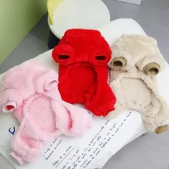 Dog Cat Jumpsuit Cute Casual Winter Warm Breathable Soft Washable Comfortable Outdoor Casual Daily Dog Clothing for Bichon Frise Pomeranian Baby Pet Papillon Small