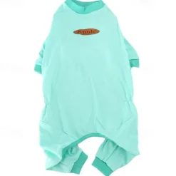 Dog Cat Jumpsuit Fashion Cute Winter Soft Washable Comfortable Indoor Casual Daily Dog Clothing for Husky Labrador Alaskan Malamute Golden Retriever Border Collie