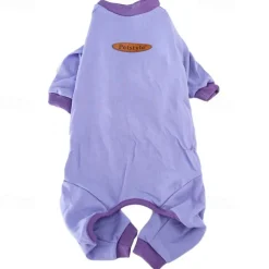 Dog Cat Jumpsuit Fashion Cute Winter Soft Washable Comfortable Indoor Casual Daily Dog Clothing for Husky Labrador Alaskan Malamute Golden Retriever Border Collie